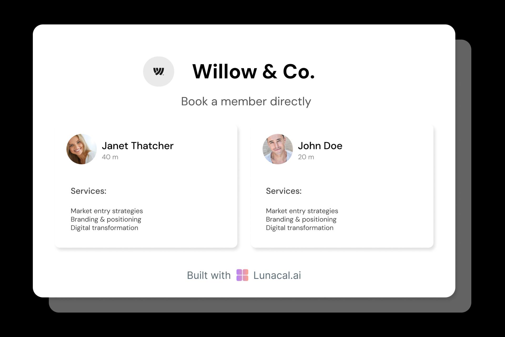 Consultant Team Profiles