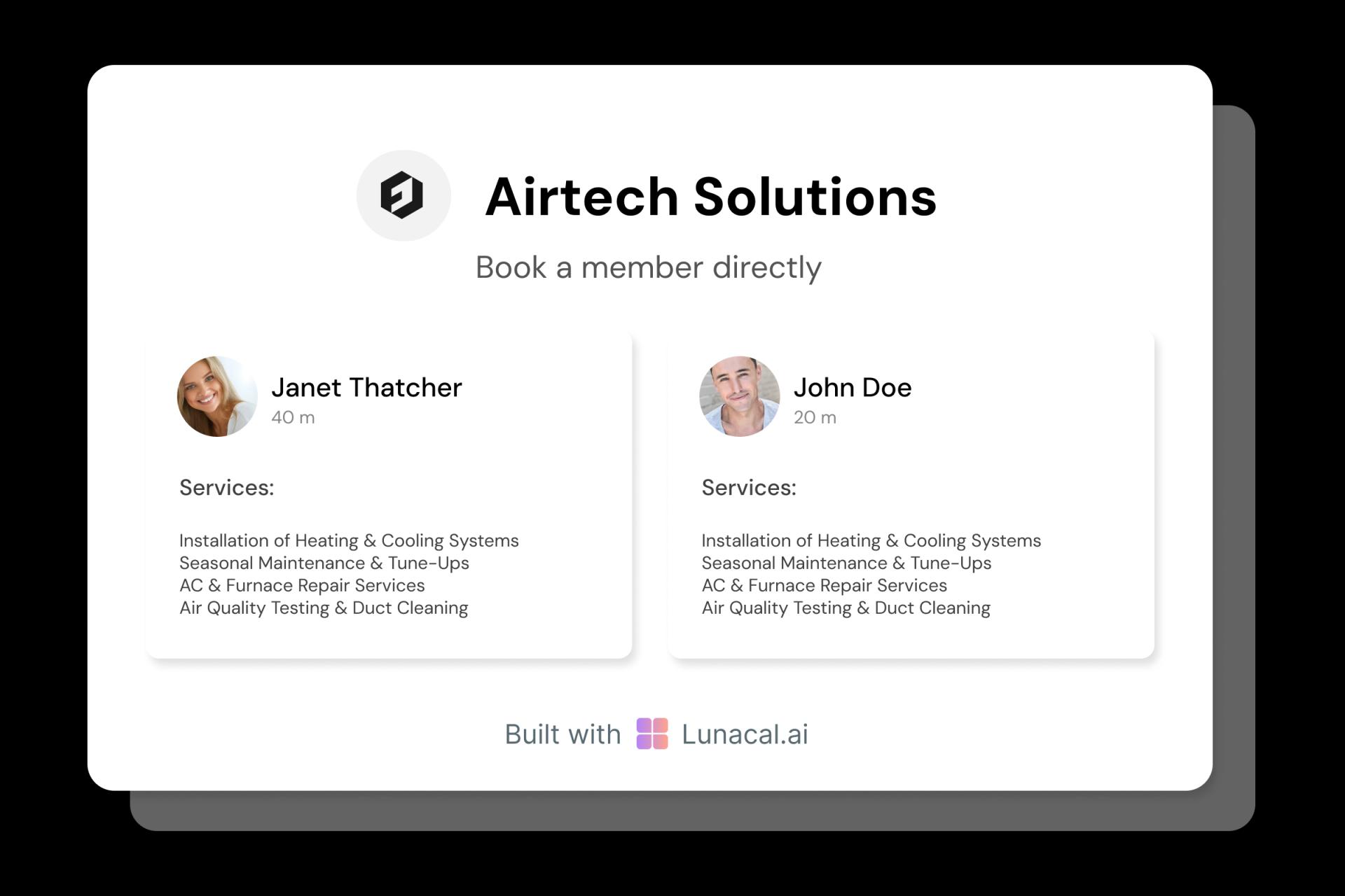Hvac Team Profiles