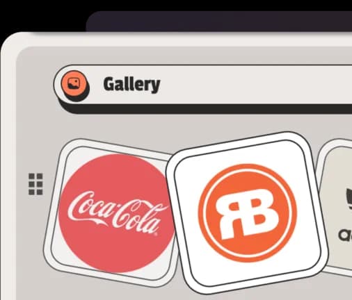 Booking page customer logo section for adding social proof to a branded scheduling page