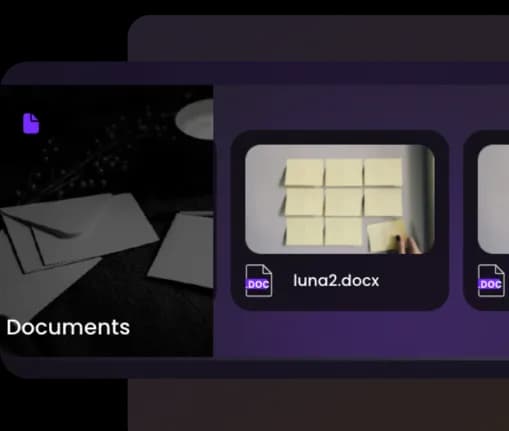 Document widget for sharing files before an appointment