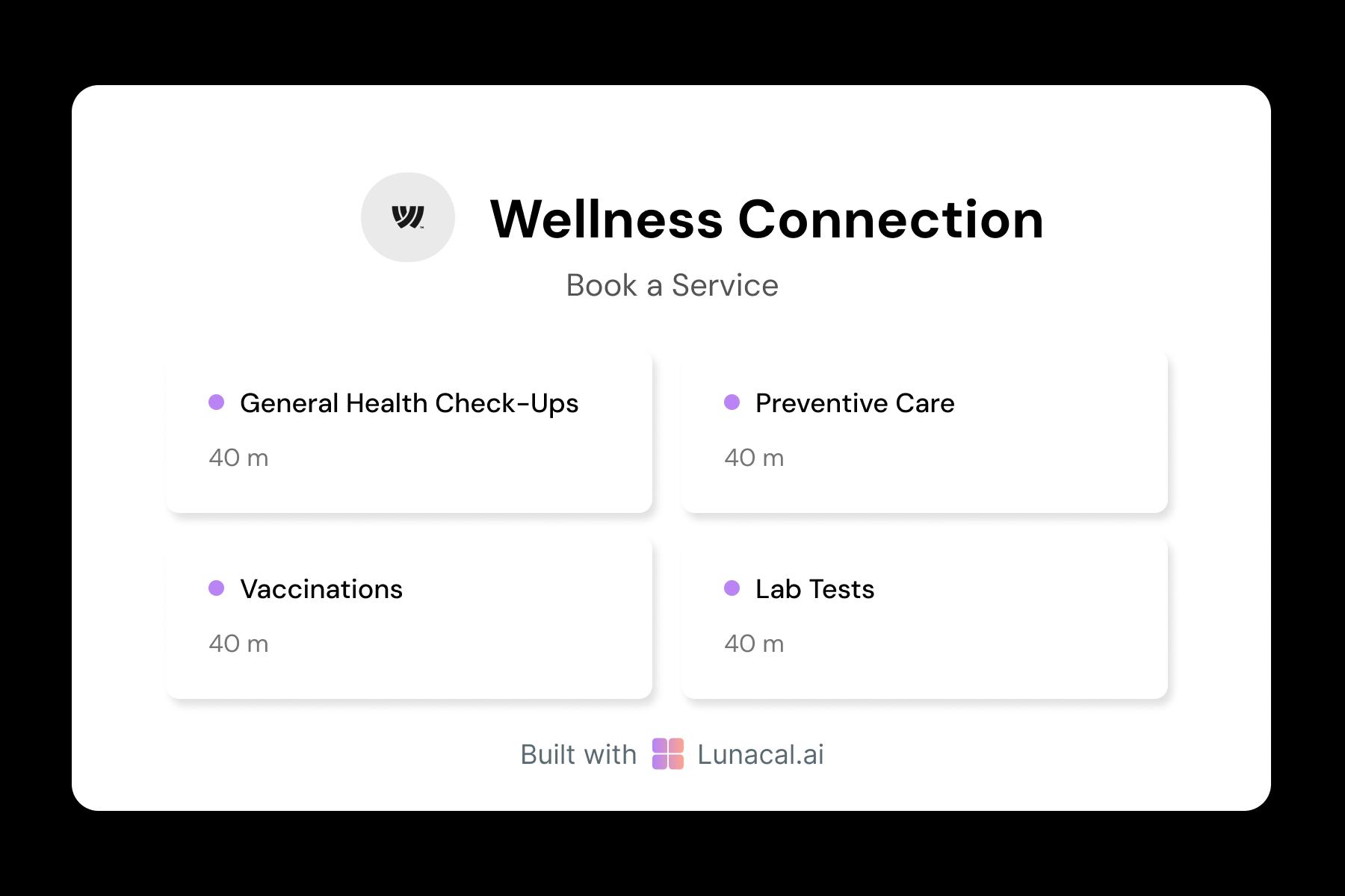Medical Office Multiples Services Booking