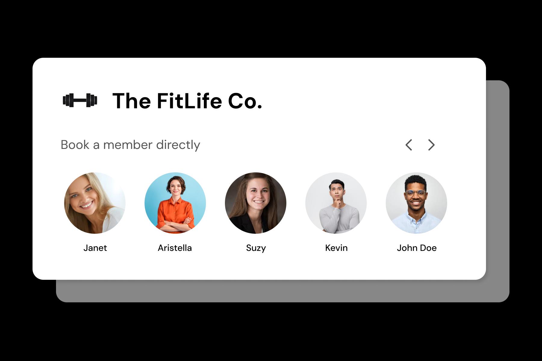 Personal Trainer Multi Location Booking
