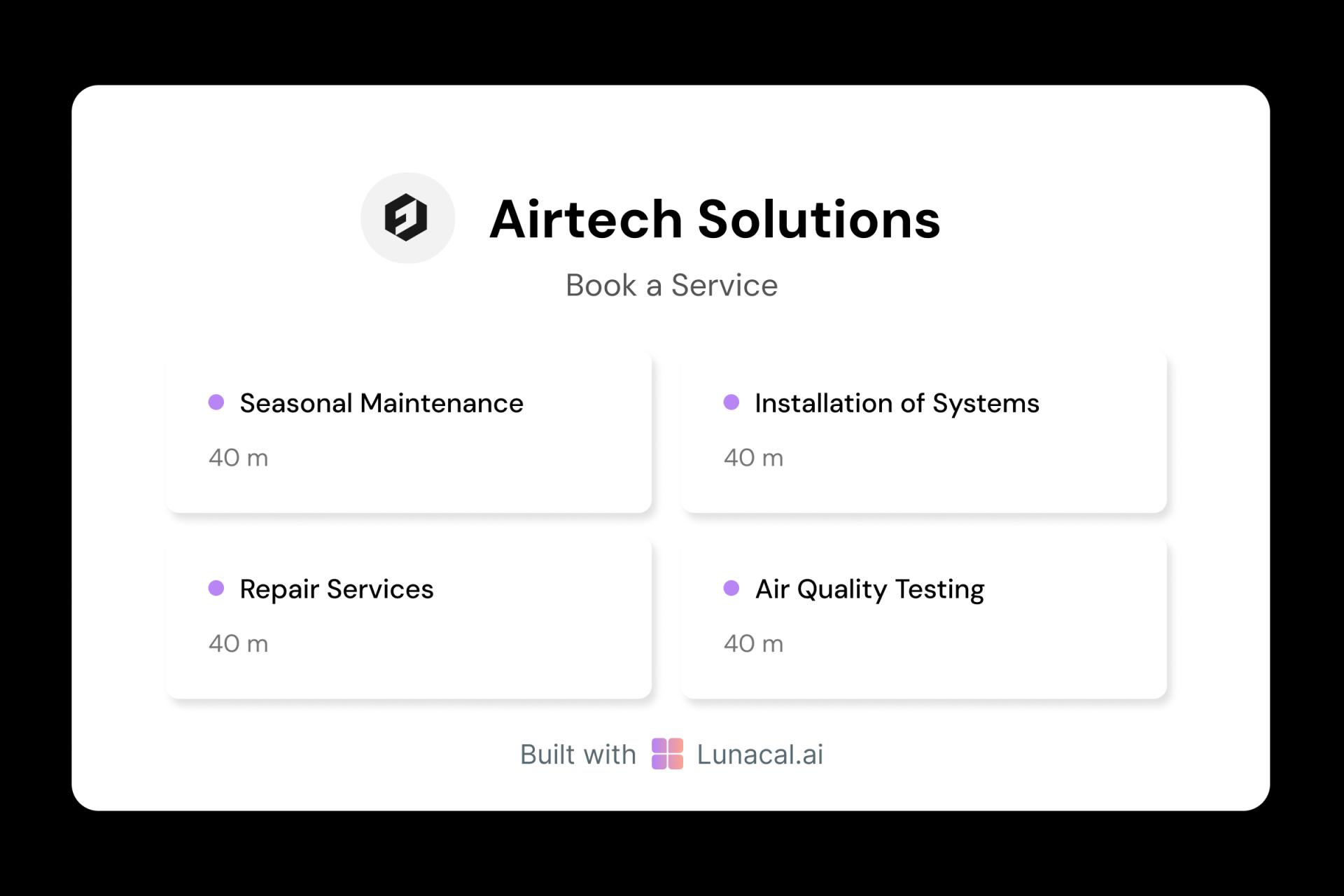 Hvac Multiples Services Booking