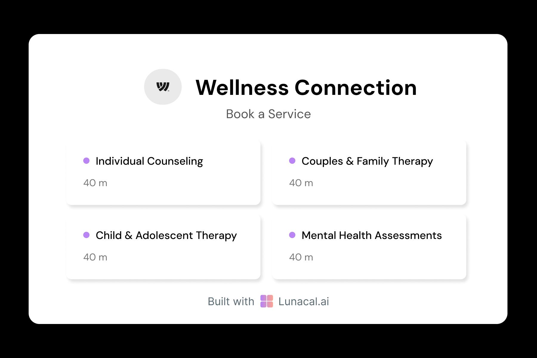 Psychologist Multiples Services Booking