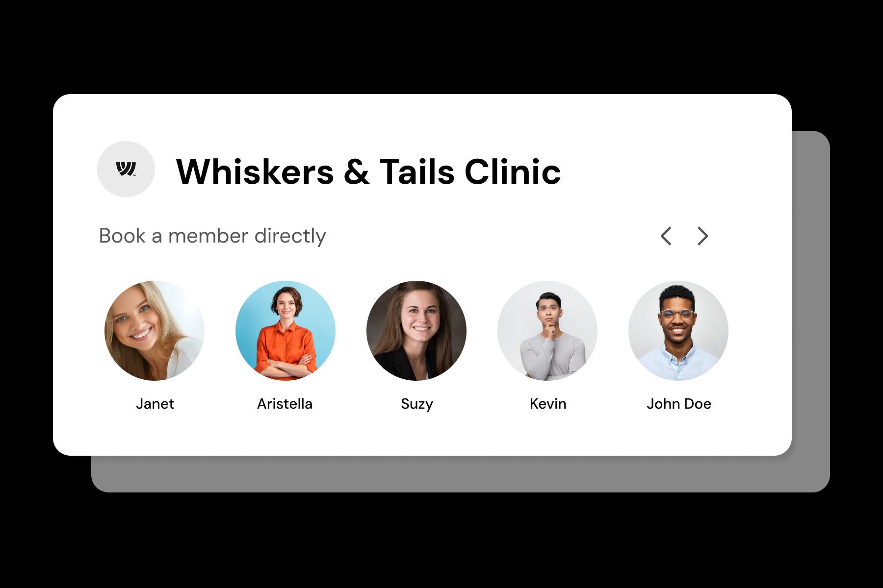 Veterinary Multi Location Booking